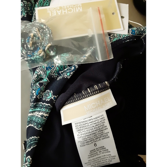 MICHAEL Michael Kors Bandeau Paisley Swimsuit - Picture 9 of 16